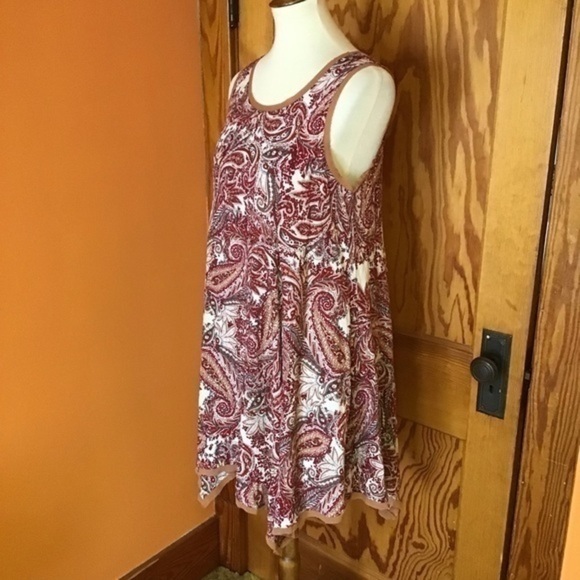 Paisley Anthropologie Entro Beachy midi dress - Picture 8 of 10